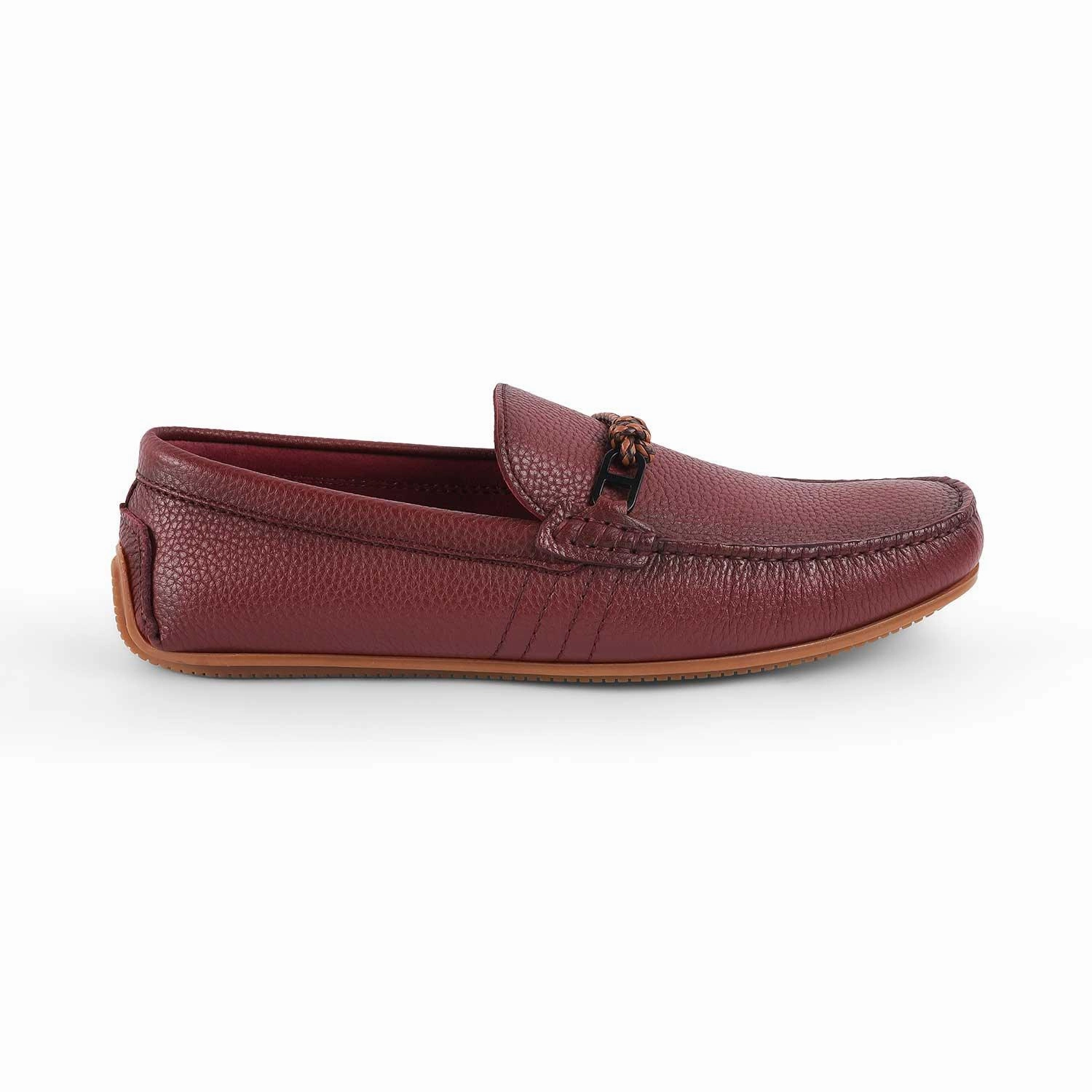 Loafers Best Tresmode Bristo Wine Men's Leather Driving Loafers