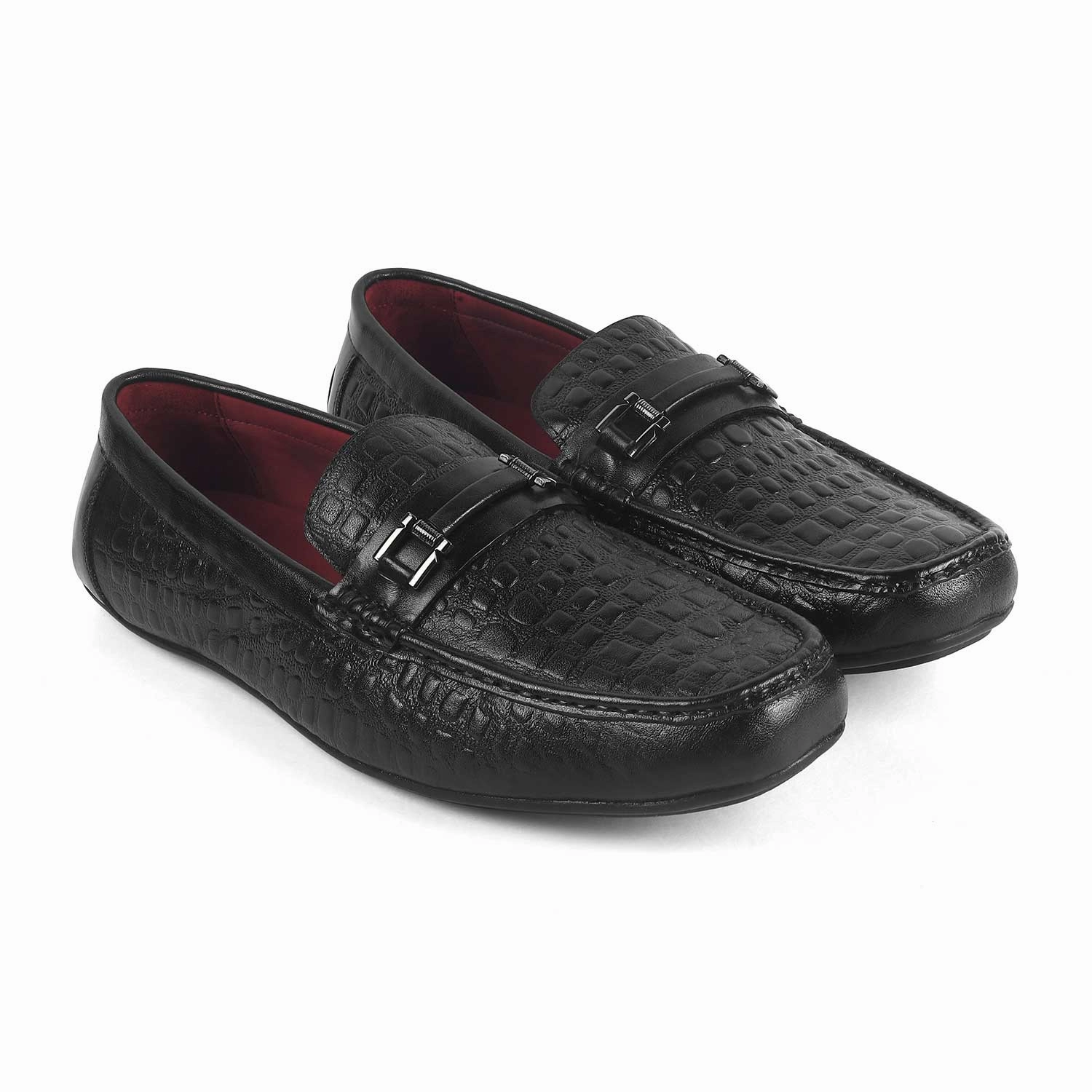 Loafers Bee Tresmode Camil Black Men's Leather Driving Loafers