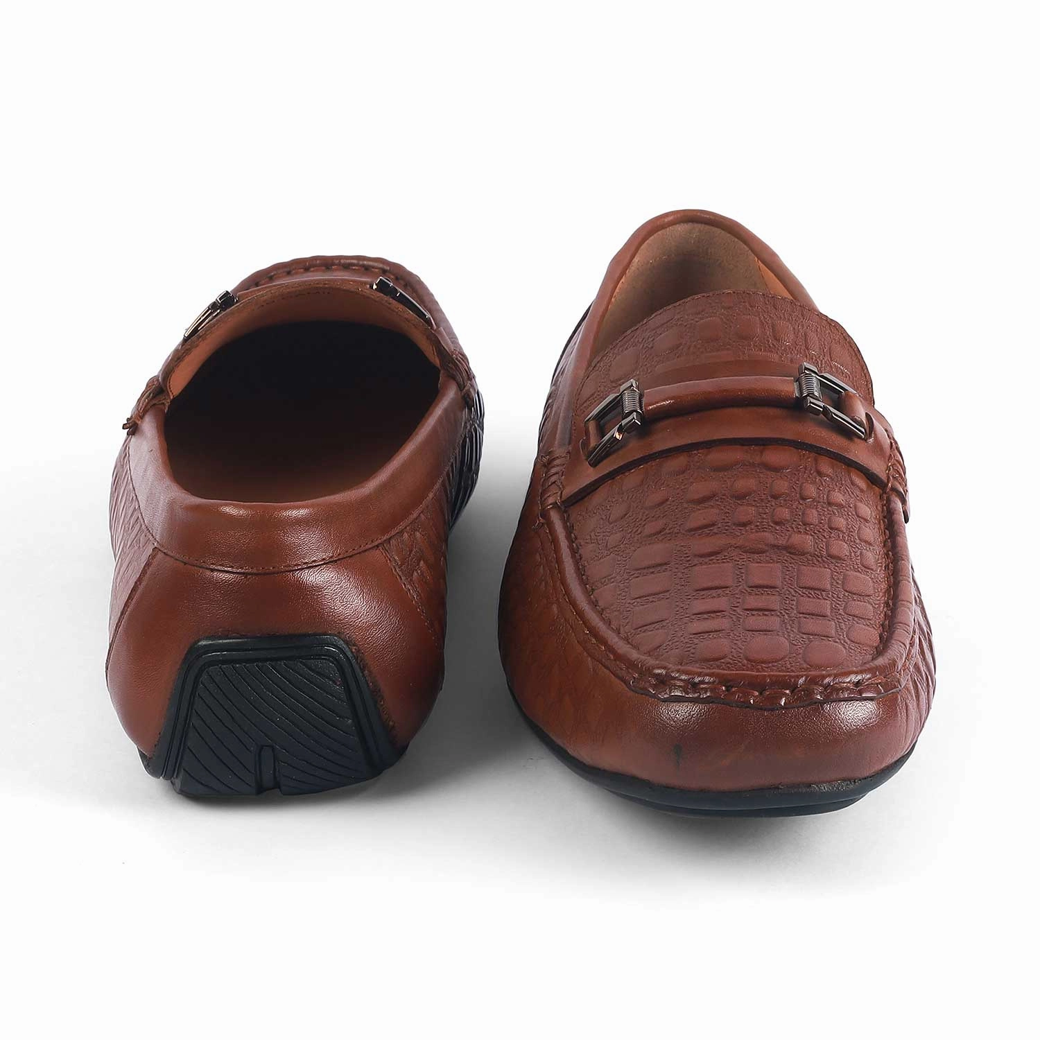 Loafers Car Tresmode Camil Tan Men's Leather Driving Loafers