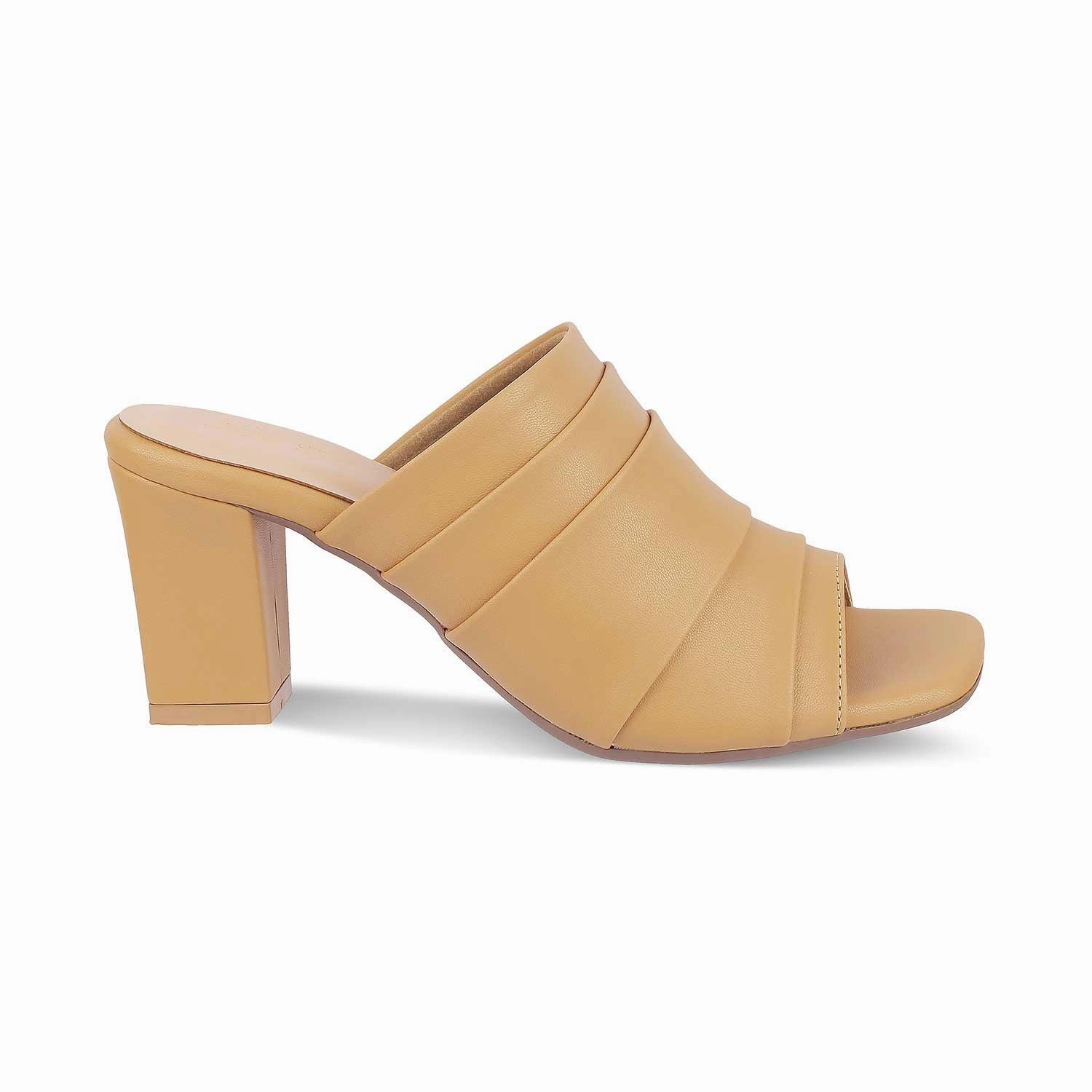 Hilfiger Sandals Tresmode Coco Beige Women's Dress Block Heel Sandals