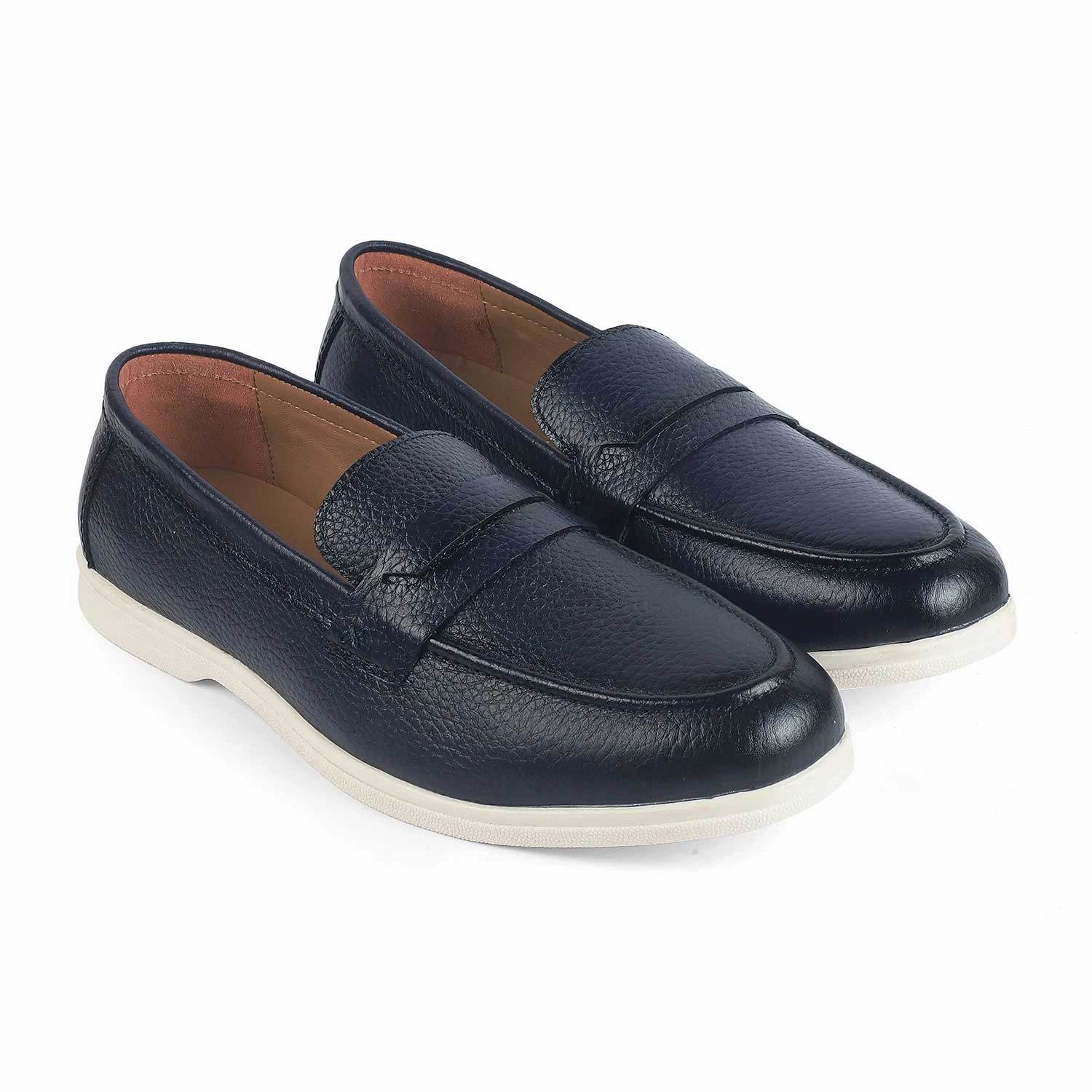 Doc Martens Tassel Loafers Tresmode Federer Blue Men's Penny Leather Driving Loafers