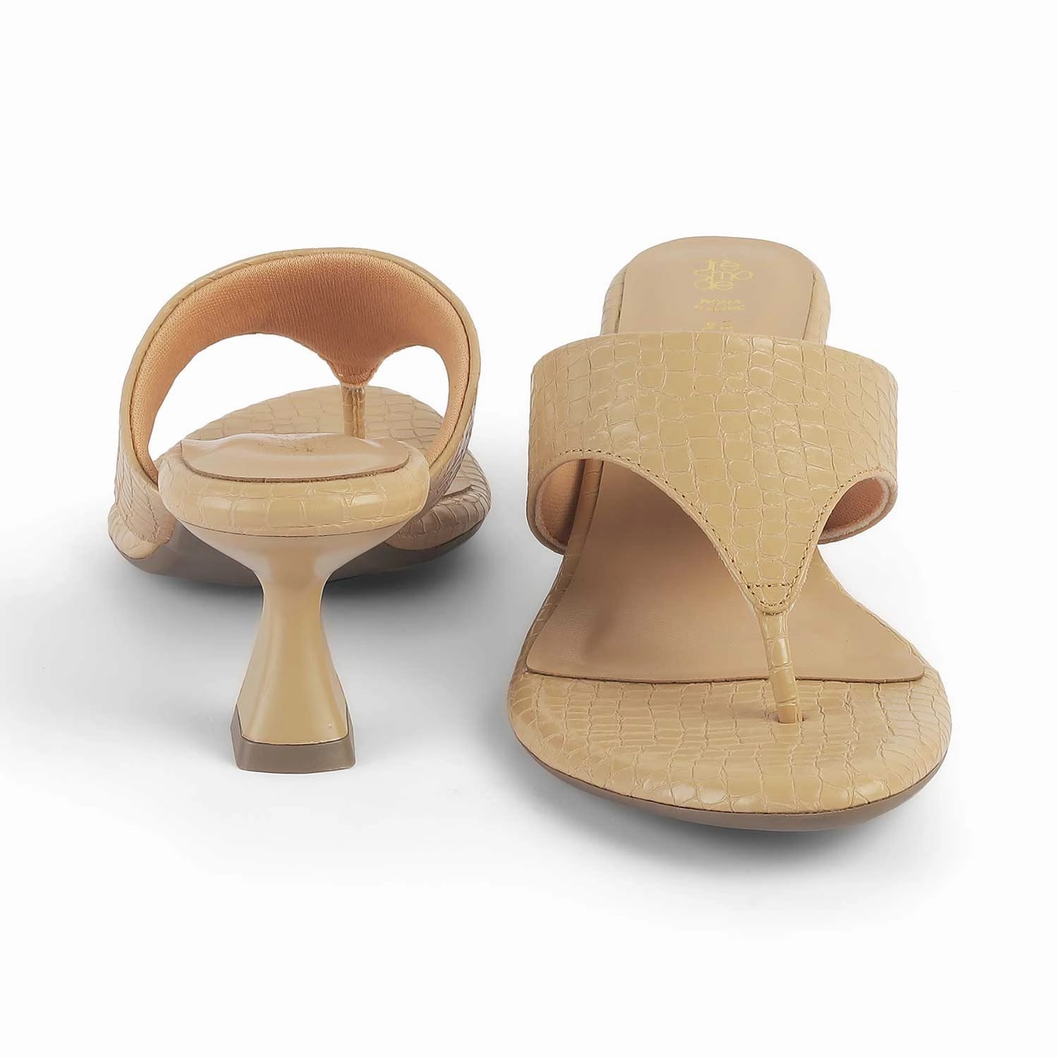 Tory Burch Sandals Tresmode Helene Beige Women's Dress Heel Sandals