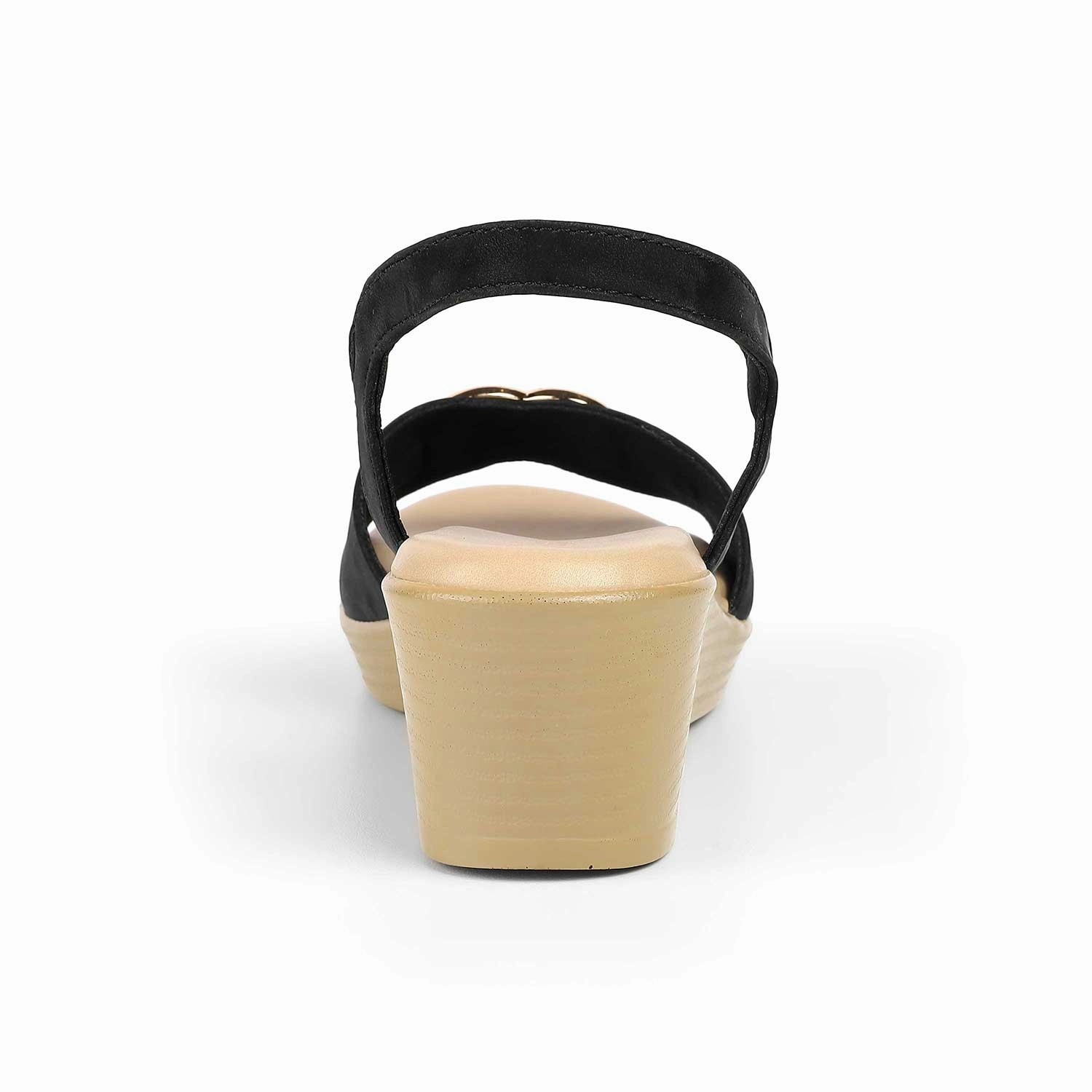 Sandals Vacation Packages Tresmode Rerun Black Women's Dress Wedge Sandals