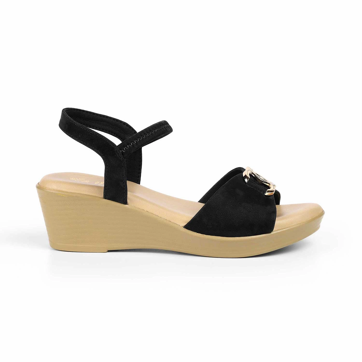 Jellly Sandals Tresmode Rerun Black Women's Dress Wedge Sandals