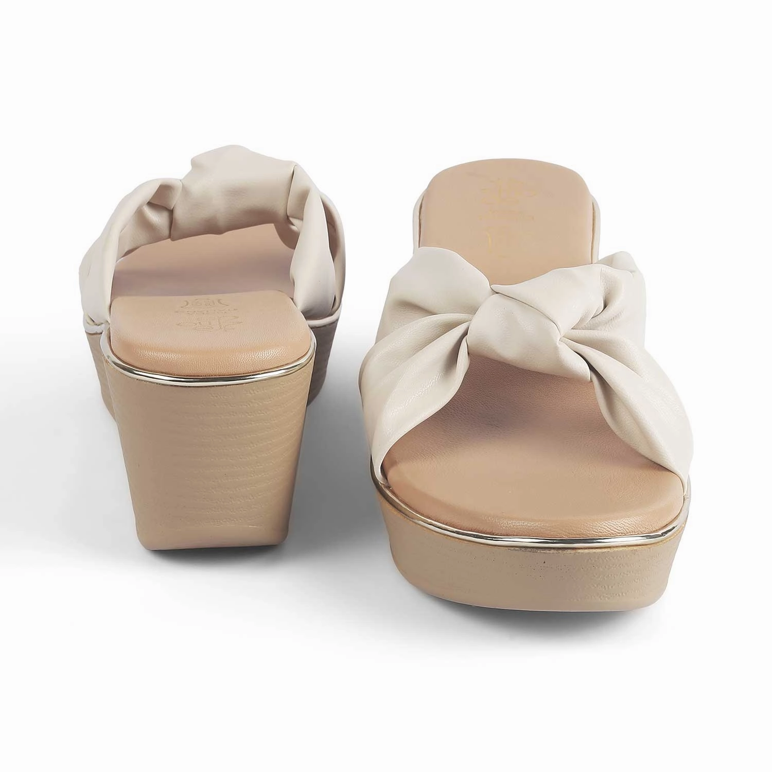 Block Heel Sandals Low Heel Tresmode Sof Cream Women's Dress Wedge Heel Sandals