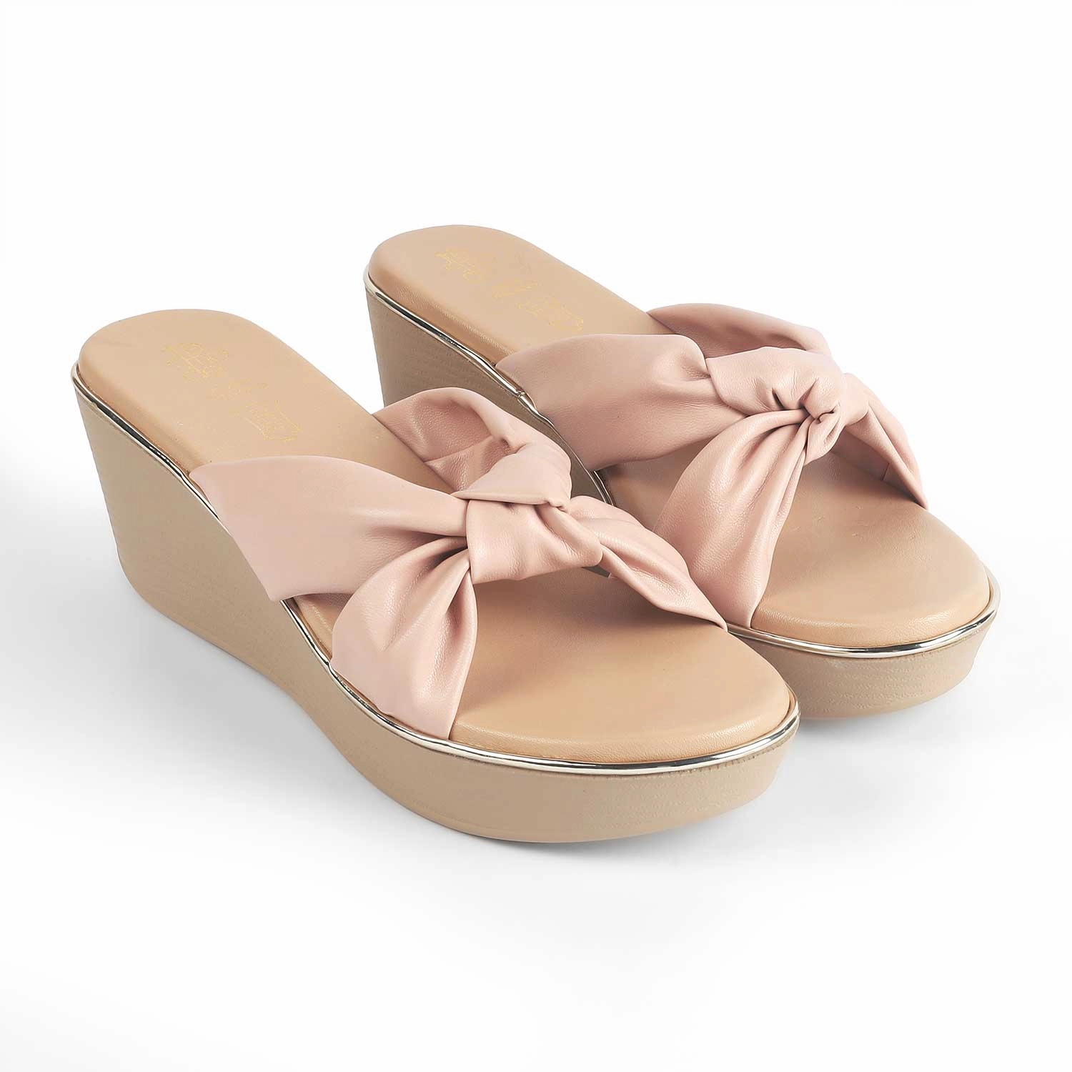 Tresmode Sof Pink Women's Dress Wedge Heel Sandals Olukai Sandals Clearance