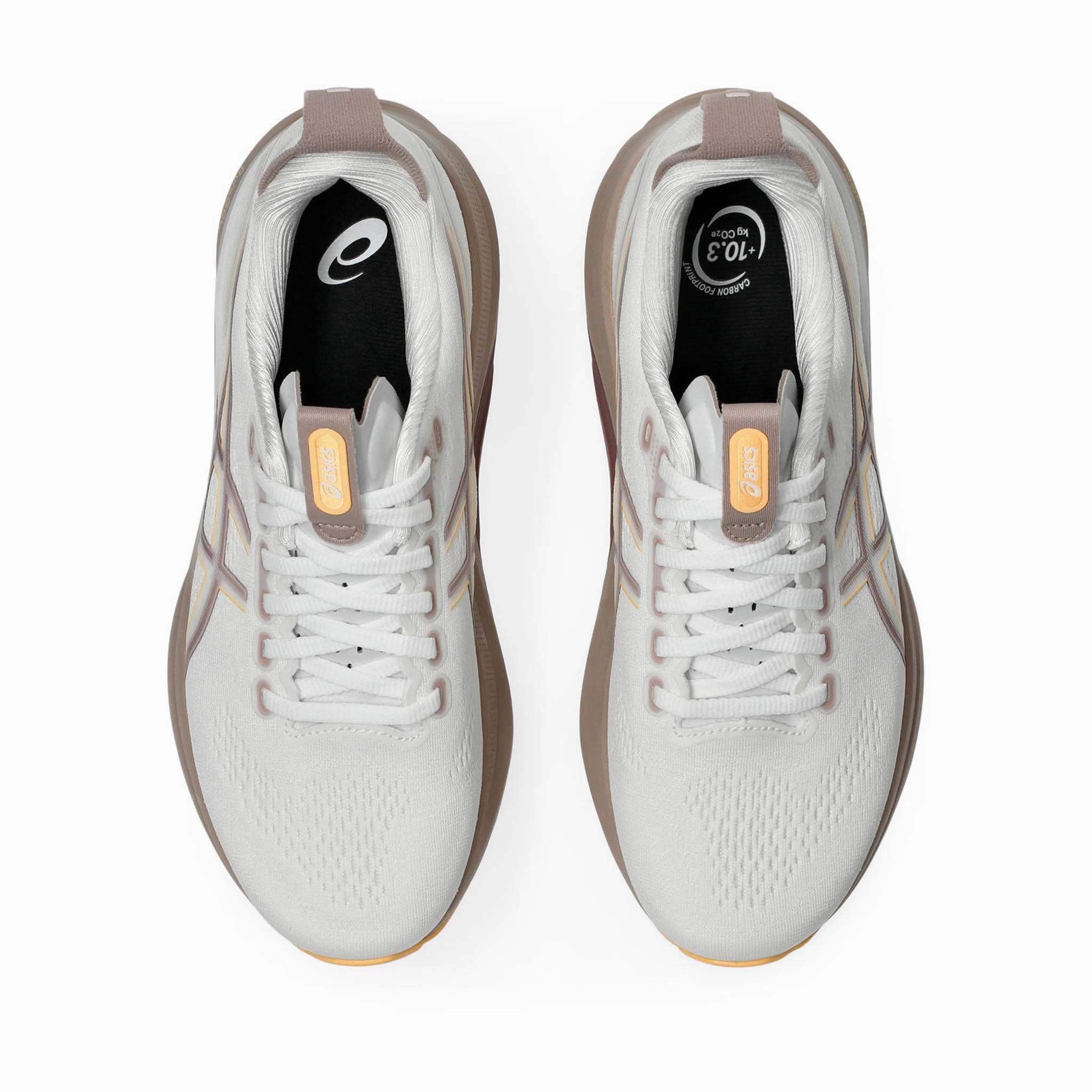 Best Asics Shoes For Squash ASICS | Women's Gel-Kayano 32 Running Shoes - White/Orange Glow