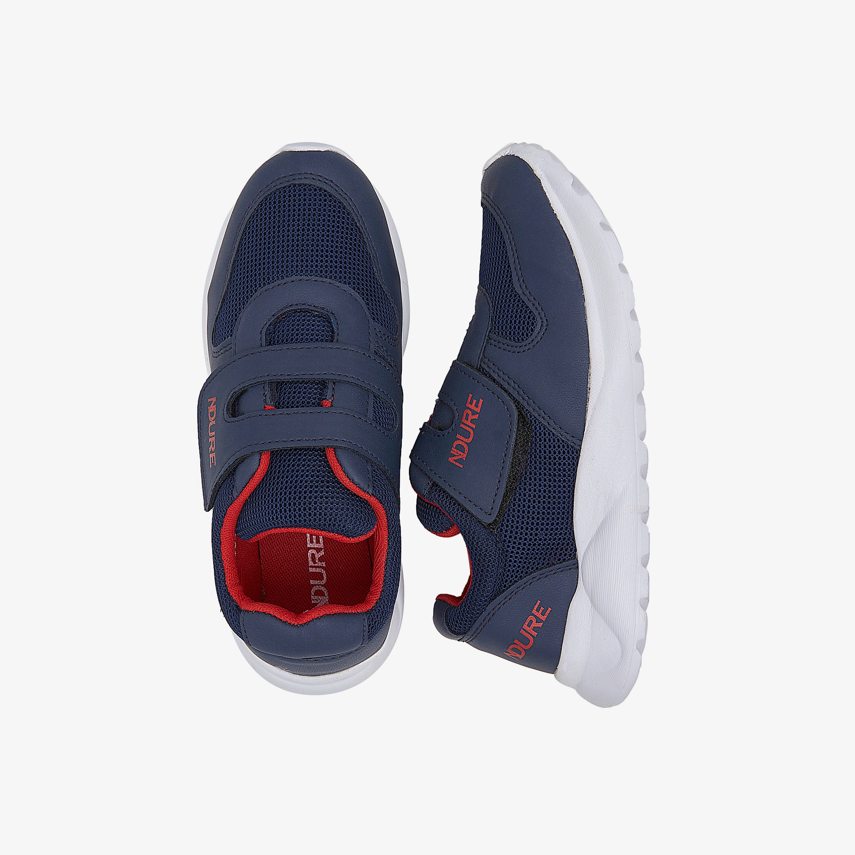 High Foot Arch Running Shoes Boys Velcro Strap Joggers