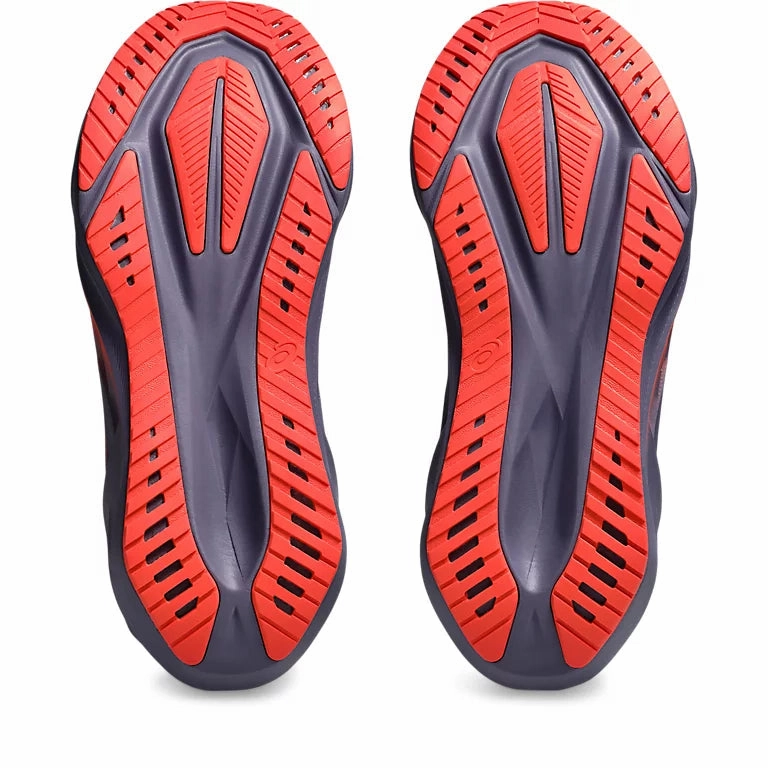 Find My Asics Shoe Women's - ASICS Novablast 5 - Greyish Purple/Coral Reef