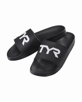 TYR Women's Podium Alpha Deck Slides Ruby Slippers Hydrangea Size
