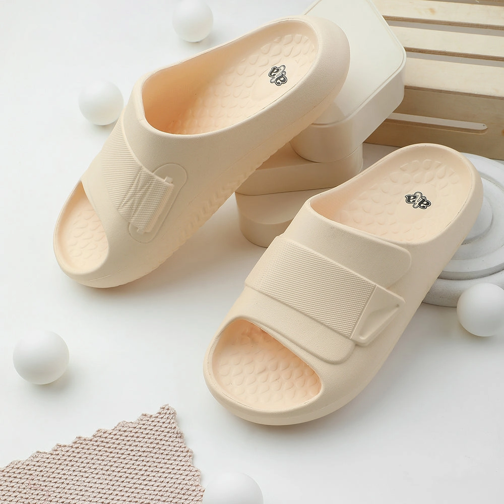 Slippers Vs Sandals A-HA Khaki Casual Slides For Men DREAMWALKM By Liberty