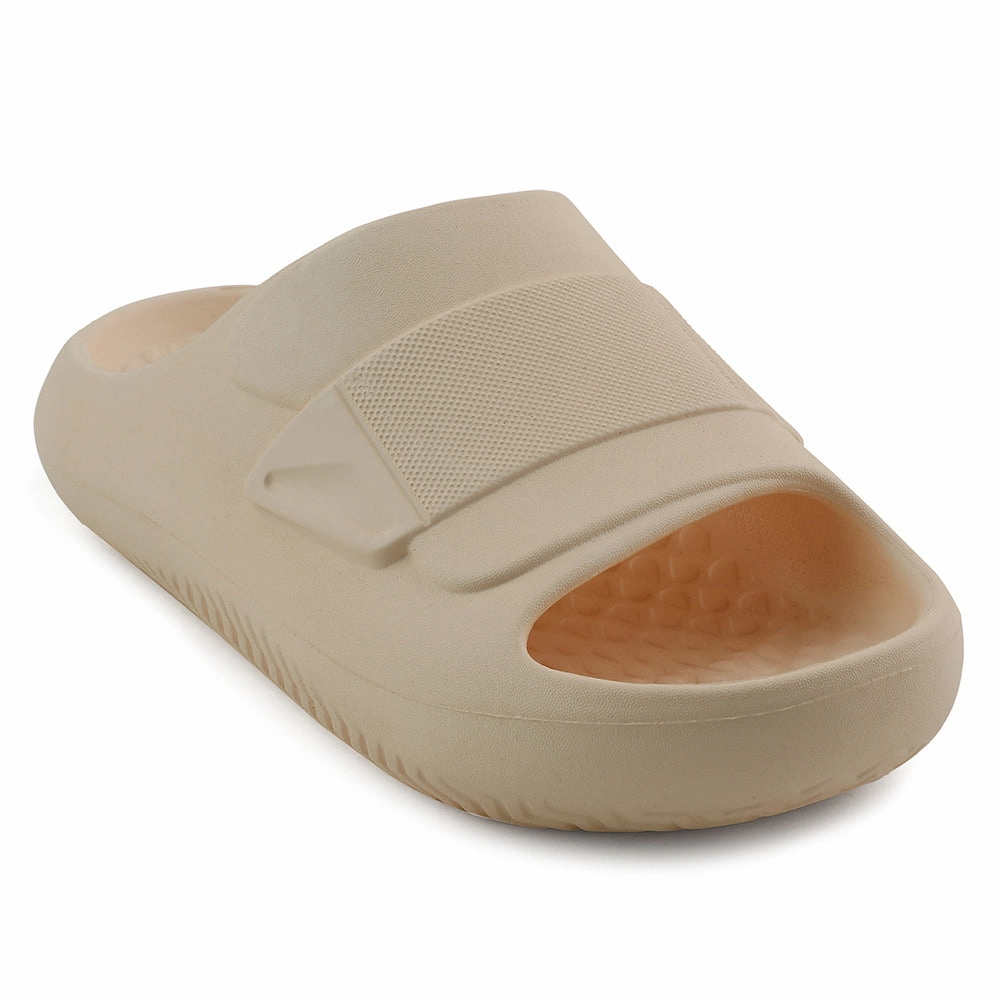 A-HA Khaki Casual Slides For Men DREAMWALKM By Liberty Filipino Slippers