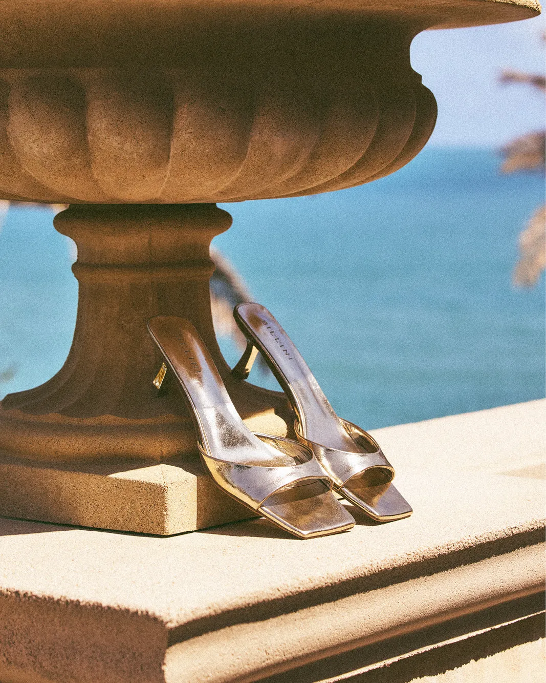 Mini Skirts And High Heels ILARIA - GOLD METALLIC