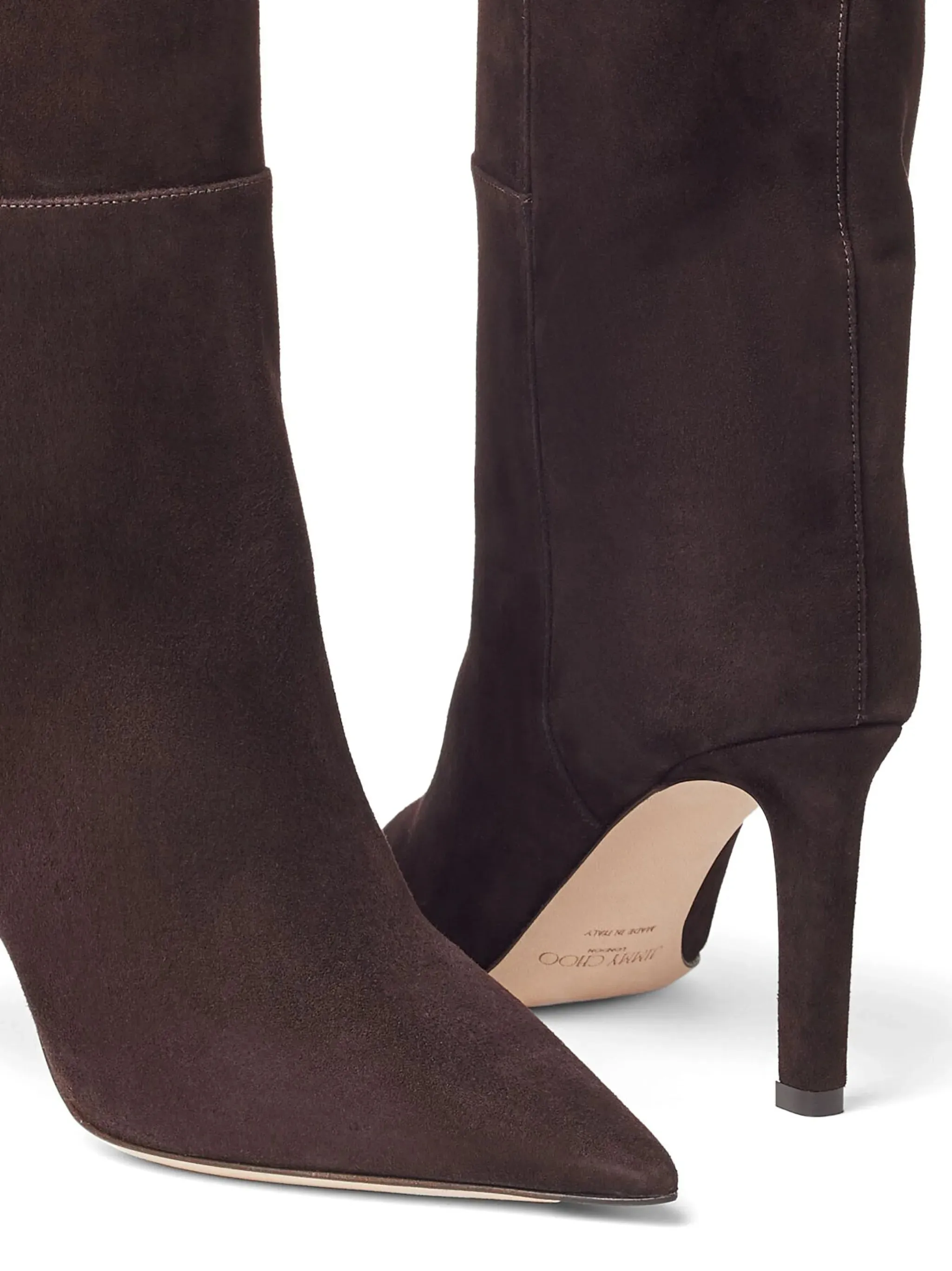 Peter Pan Style Ankle Boots Alizze 85mm pointed-toe boots