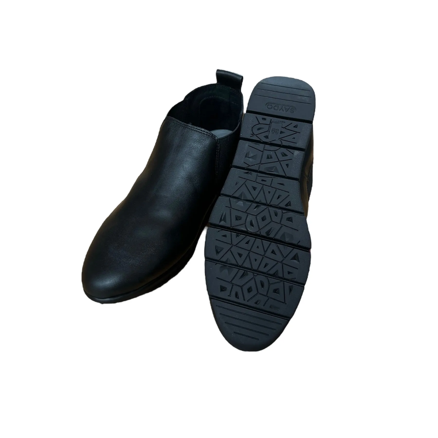 Women's Field Cashmere Black Cleated Mid Chelsea Boots