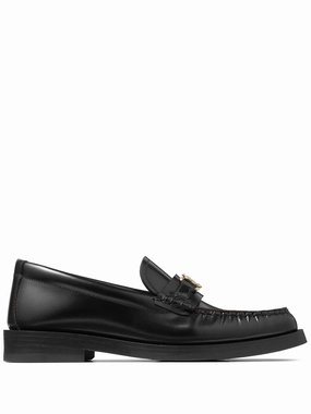 Teddy Loafers Addie logo-plaque leather loafers