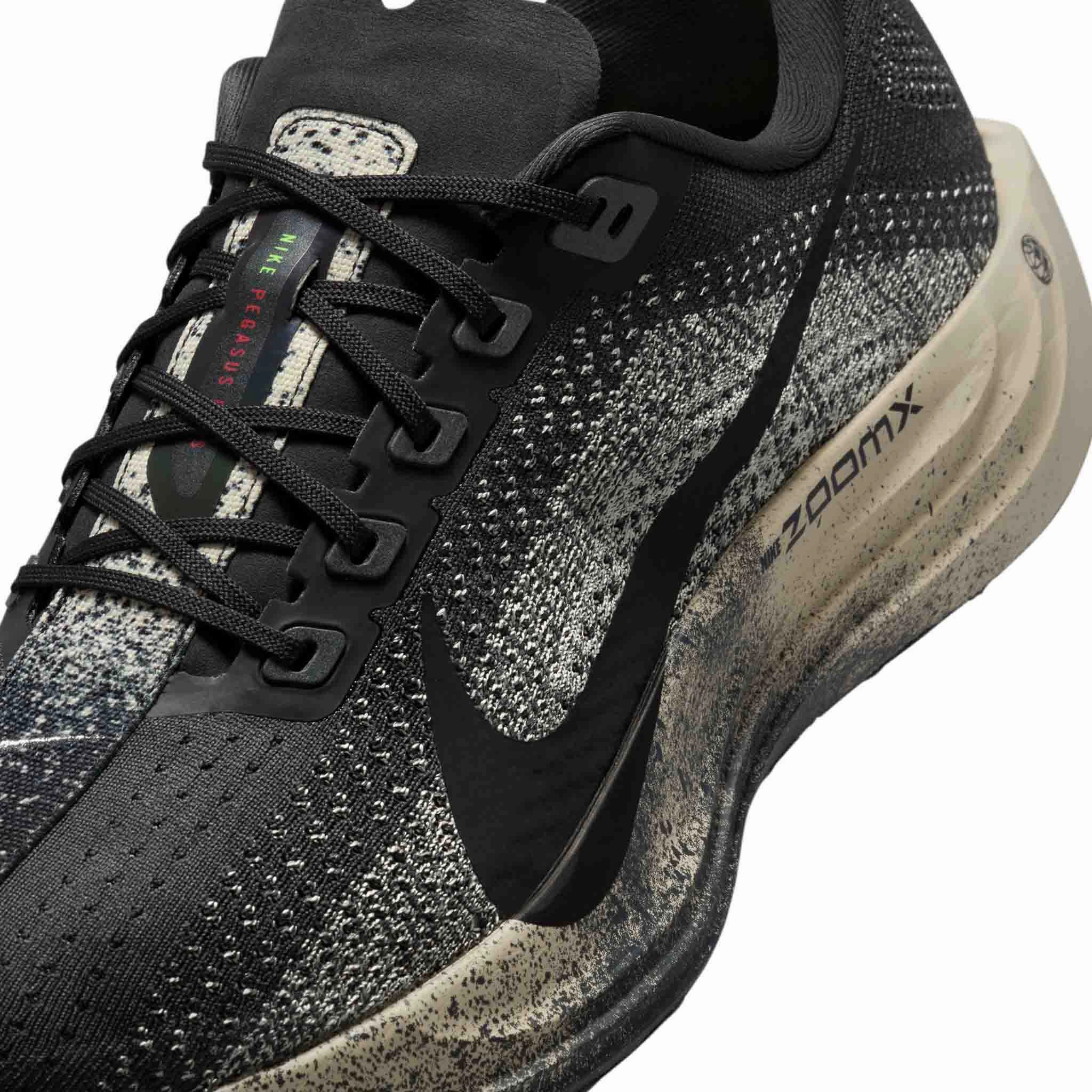 Nike Shoes With Zip Nike | Men's Pegasus Plus Road Running Shoes - Oatmeal/Black-Anthracite-Volt