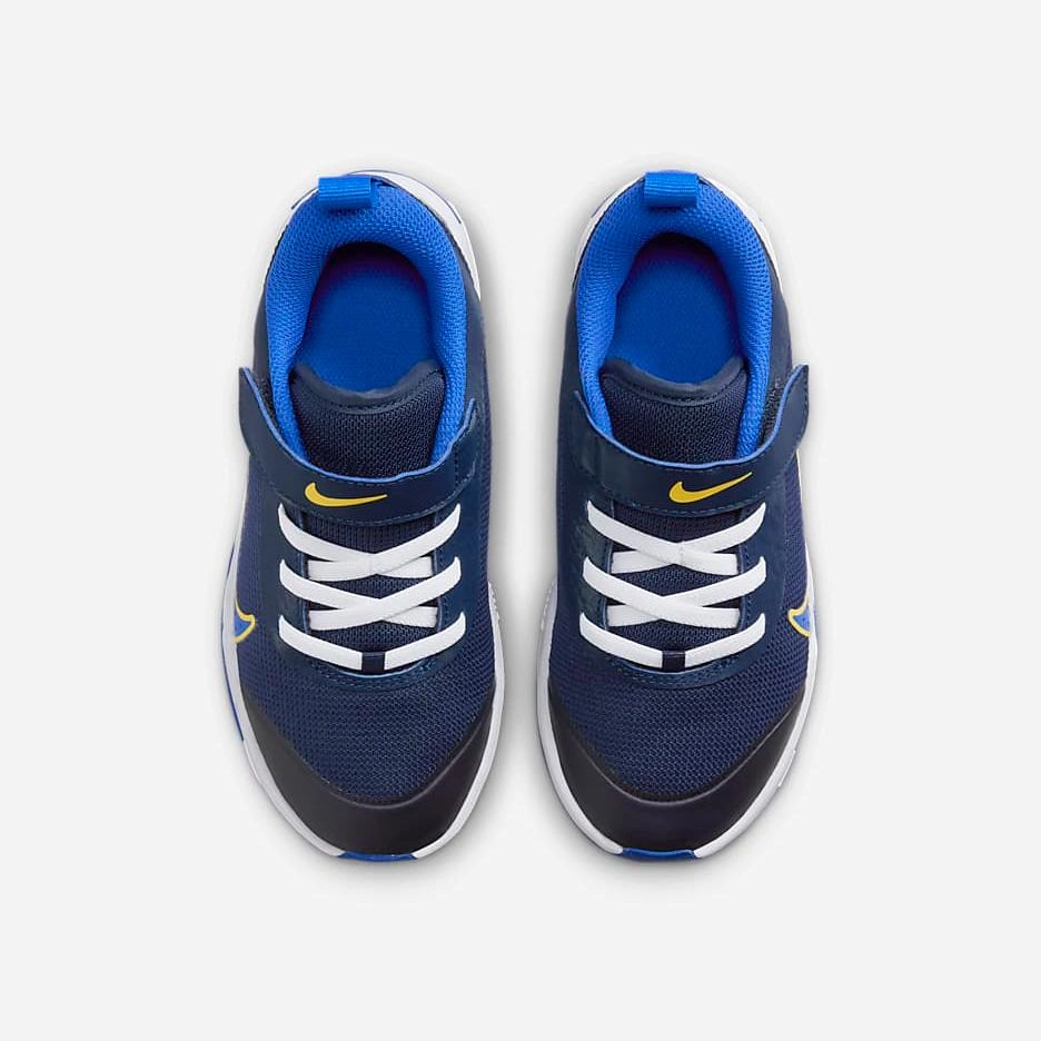 Nike Kid's Omni Multi Court Shoes - Midnight Navy / Saturn Gold / White / Hyper Royal Nike Run Shoes