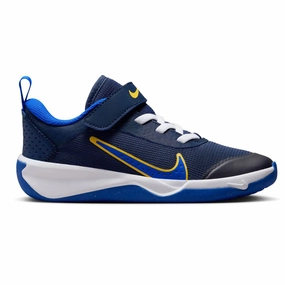 Nike Kid's Omni Multi Court Shoes - Midnight Navy / Saturn Gold / White / Hyper Royal Nike Performance Golf Shoes