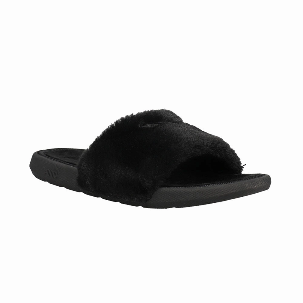 Sandals Tom Ford Cool Cat Fluffy BX Slide Sandals (Big Kid)