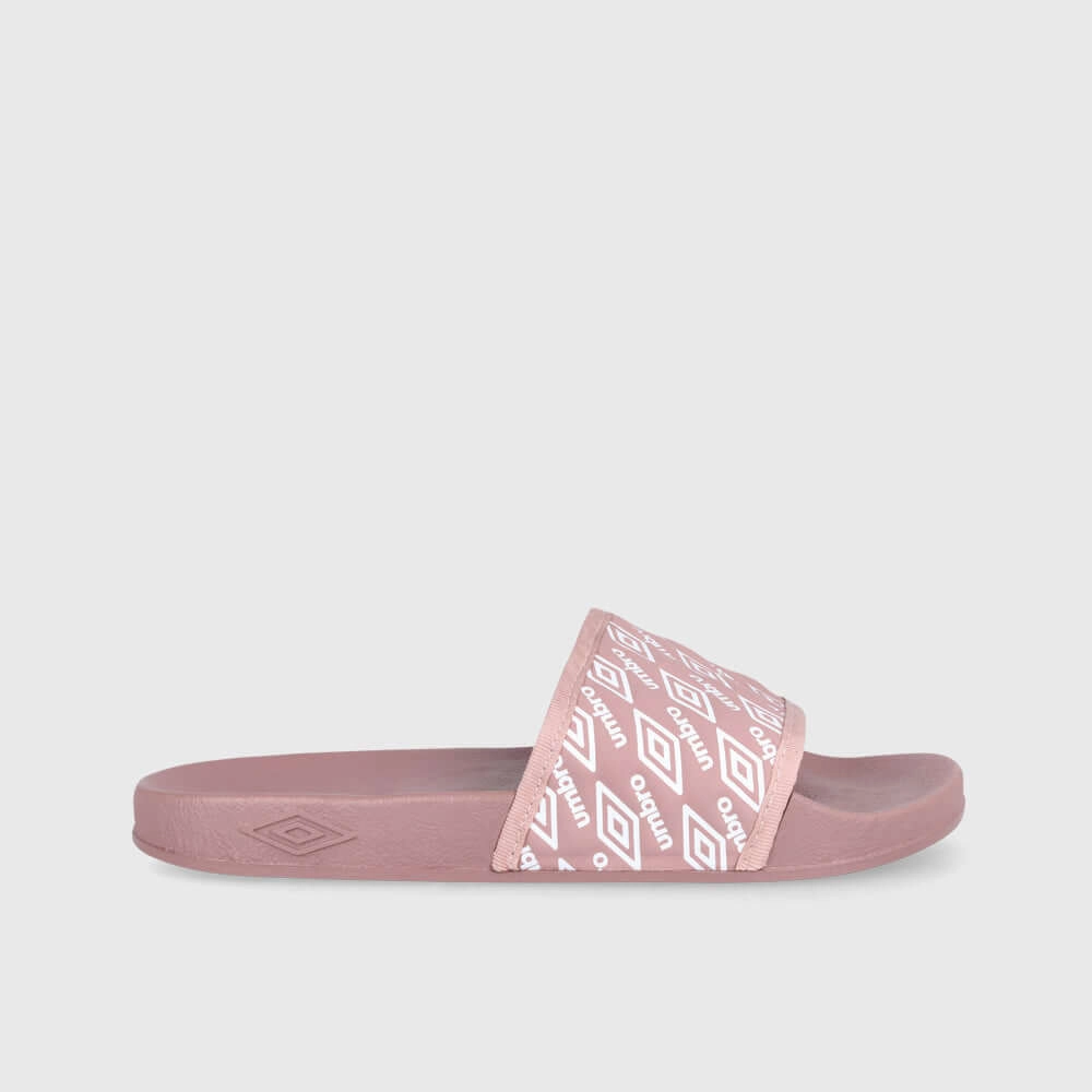 Umbro Womens Embossed Slide Sandals Beige Quiksilver Slippers