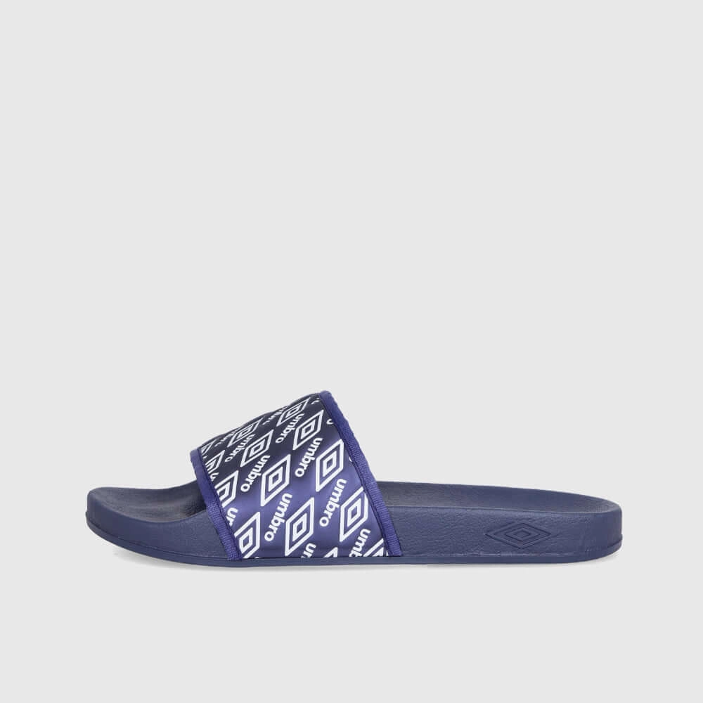 Slides With Velcro Umbro Womens Embossed Slides Navy