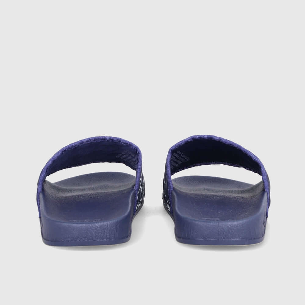 Pictures Of Lady Slippers Umbro Womens Embossed Slides Navy