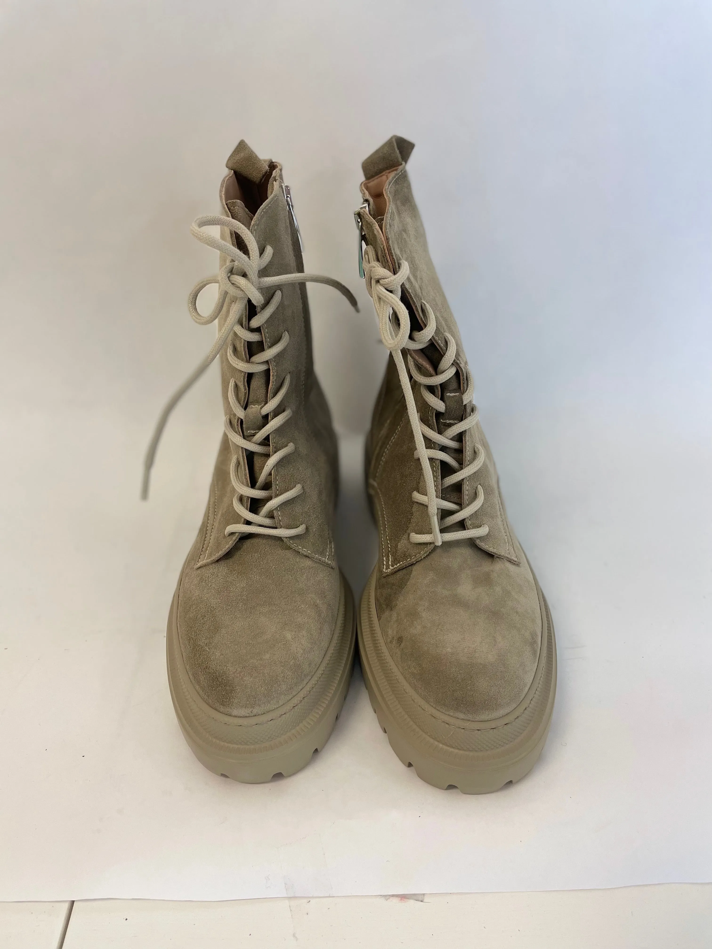 Imperfect Belluno Sand 40 Waterproof Steel Toe Combat Boots