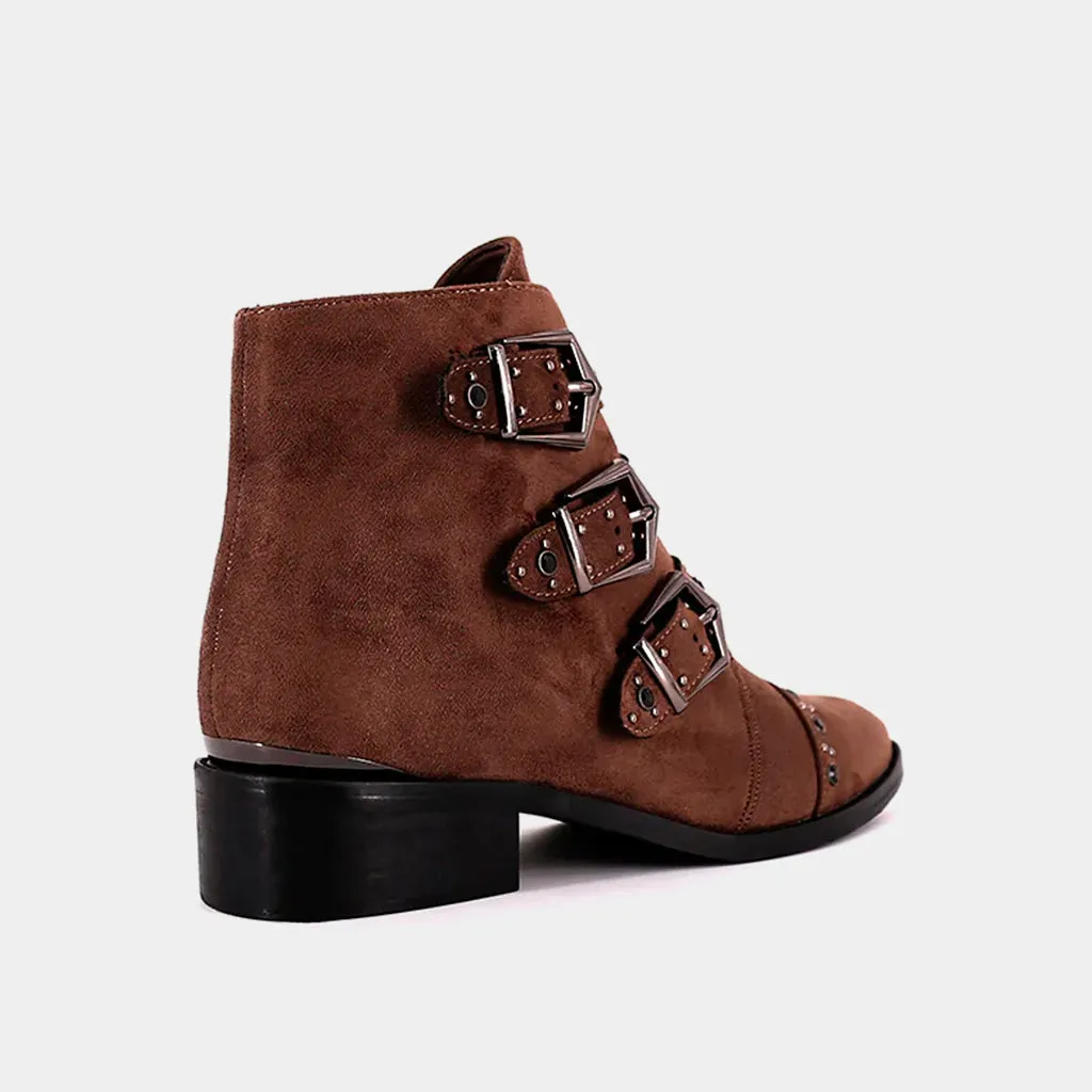 Chunky Low Heel Chelsea Boots YOKO-92