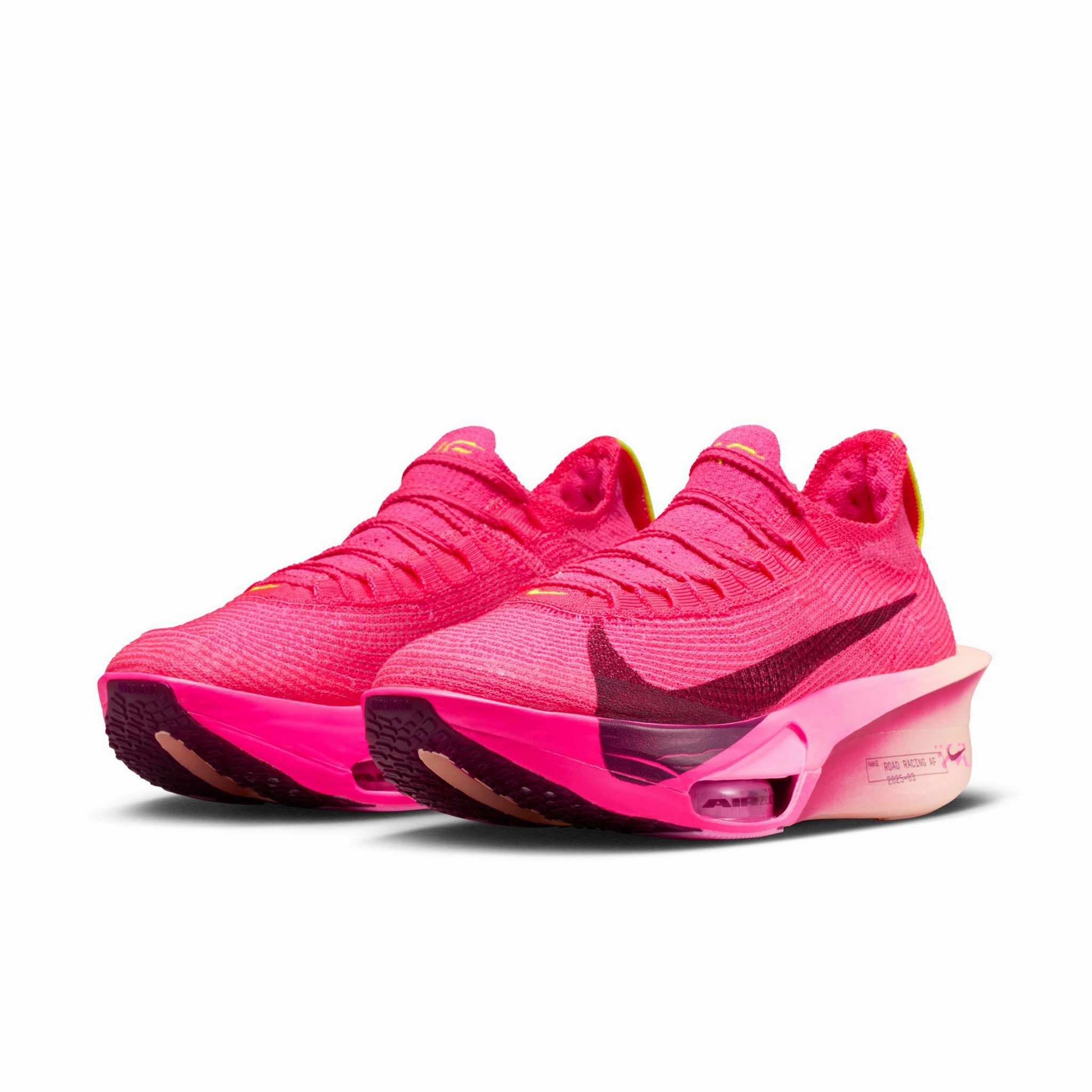 Nike Quest Shoes Nike | Women's Alphafly 3 Road Racing Shoes - Hyper Pink/Bordeaux-Crimson Tint
