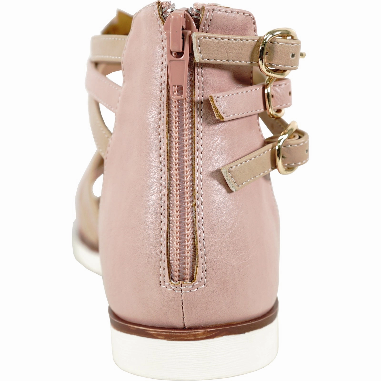 Gold Sandals VANGELO Women Sandal LILA Comfort Flat Sandal Pink