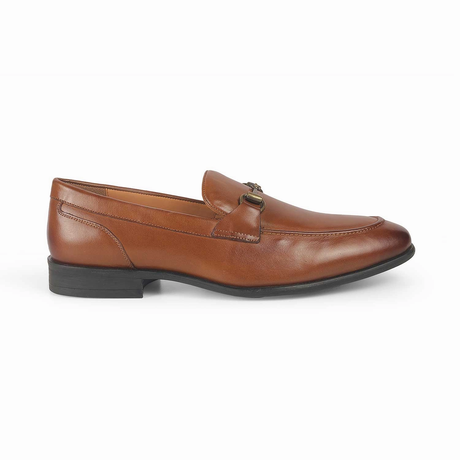 Most Comfortable Lug Sole Loafers Tresmode Pierre Tan Men's Leather Horse-bit Loafers