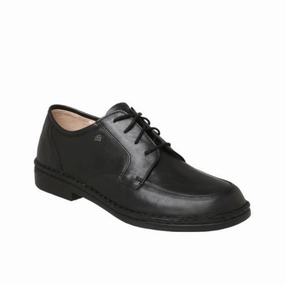 Finn Comfort Men's Hilversum - Black Trento Define Oxfords