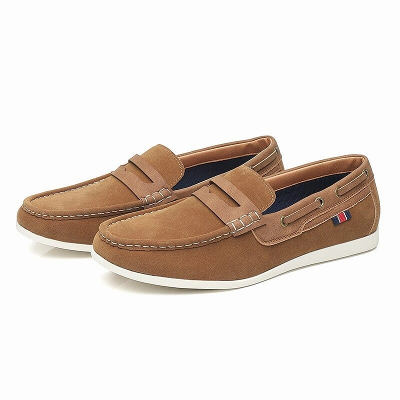 West Louis Designer Comfy Suede Loafers Best Arch Support Loafers