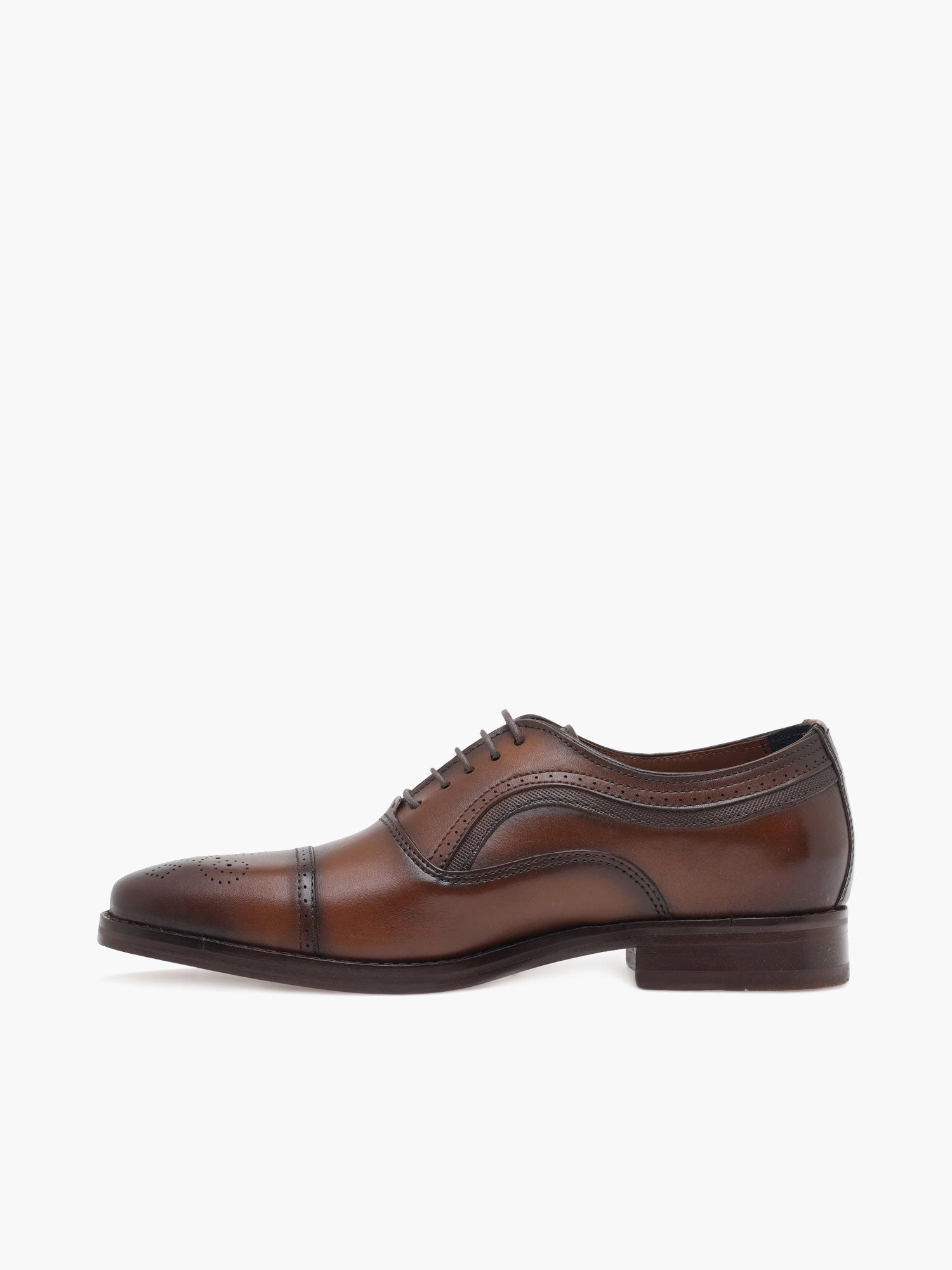 Danridge Cap Toe Tan Leather Bethesda Oxfords