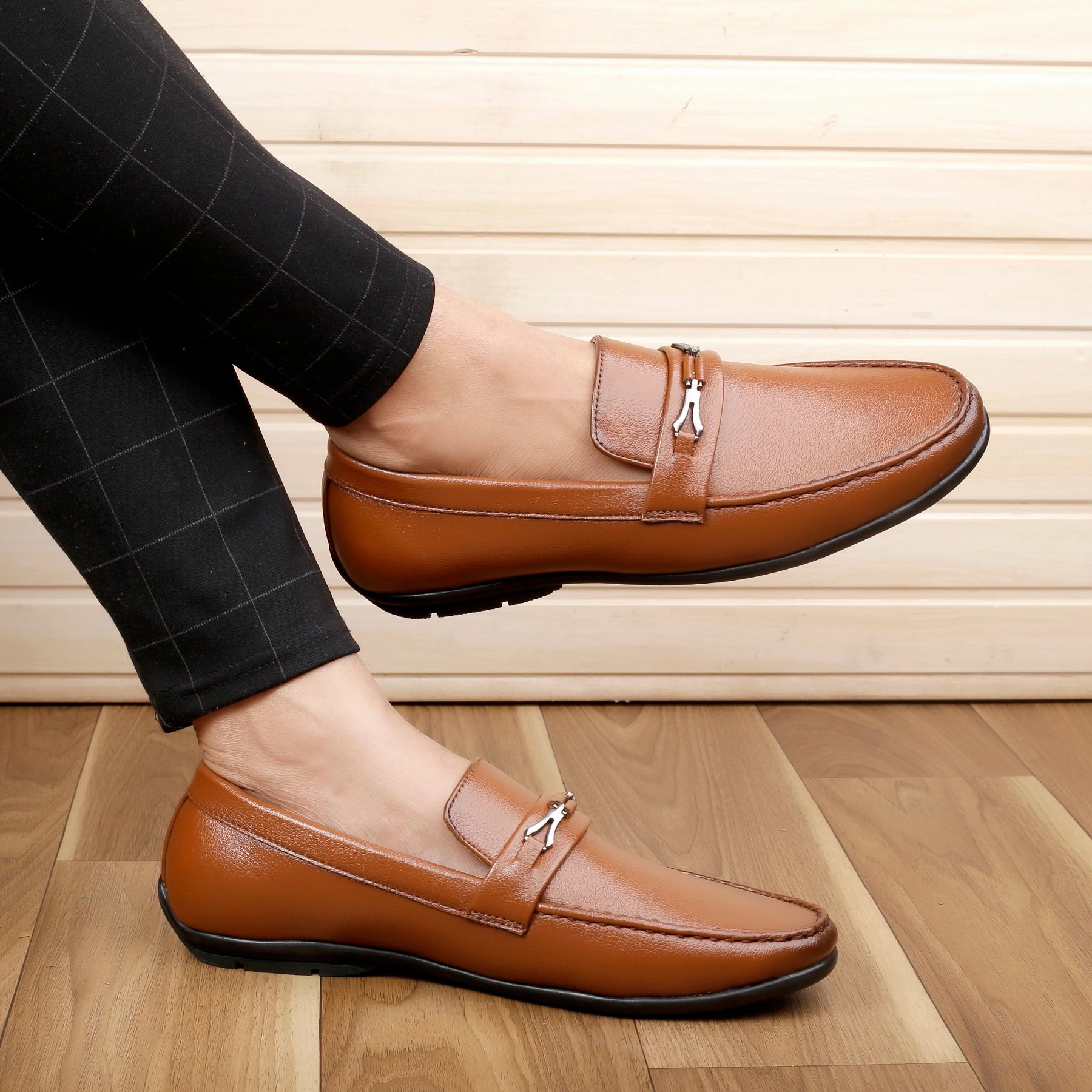 Bacca Bucci Men's LUNA Casual Slip-On Loafers Moccasins Lightweight Driving Shoes Cabaret Loafers