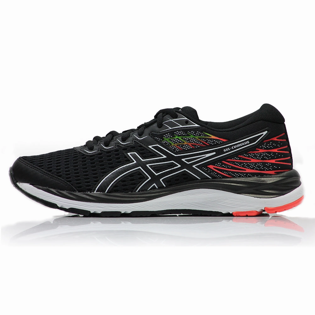 Asics Gel Cumulus 21 Junior Running Shoe - Black/White Asics Best Walking Shoes