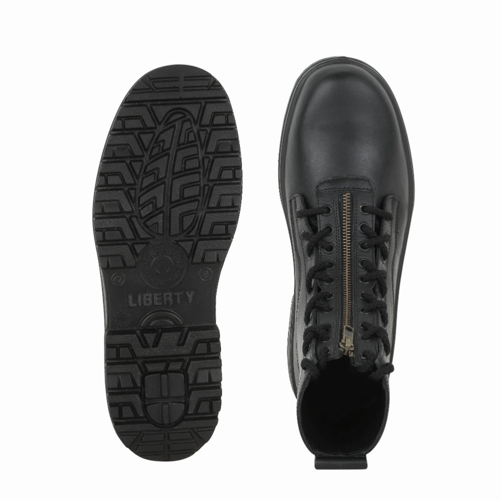 Warrior Black High Ankle Defence Jungle Boot For Men FLY-BOOT By Liberty Dressy Ankle Boots Low Heel