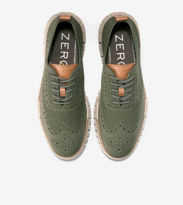 Oxfords Nordstrom Rack Cole Haan Men's ZEROGRAND Remastered Stitchlite Wingtip - Dusty Olive/Natural