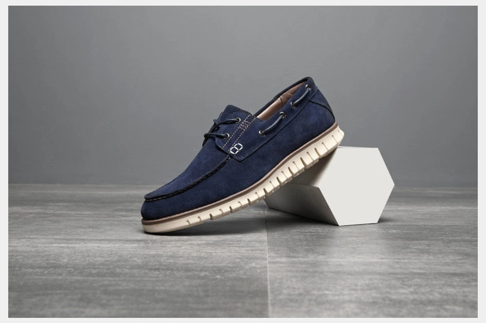 West Louis Autumn Cow Suede Office Style Loafers Silver Loafers Metallic