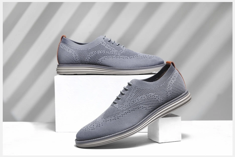 Original Grand Energy Twin Oxfords West Louis Breathable Knitted Mesh Lightweight Casual Shoes