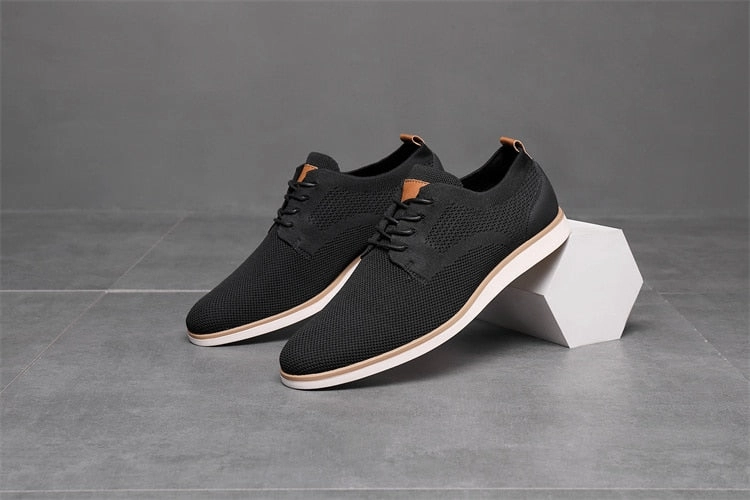 West Louis Designer Breathable Mesh Lightweight Casual Shoes Oxfords Platform 8053