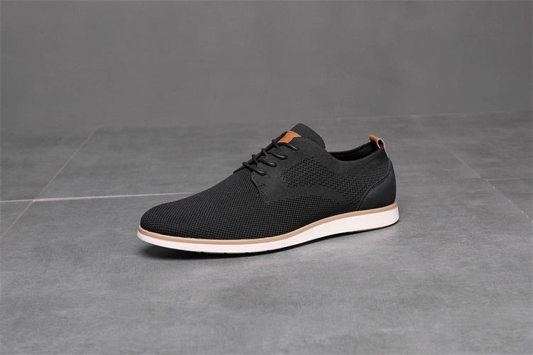 Steel Toe Oxford West Louis Designer Breathable Mesh Lightweight Casual Shoes