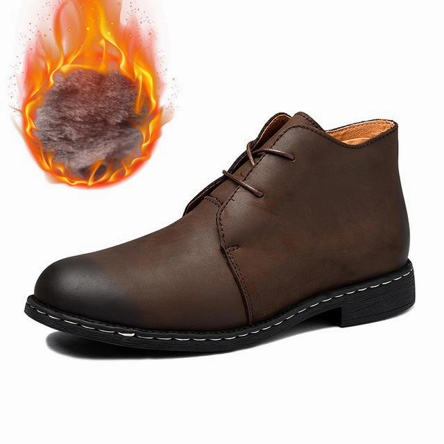 West Louis Genuine Leather Causal Outdoor Boots