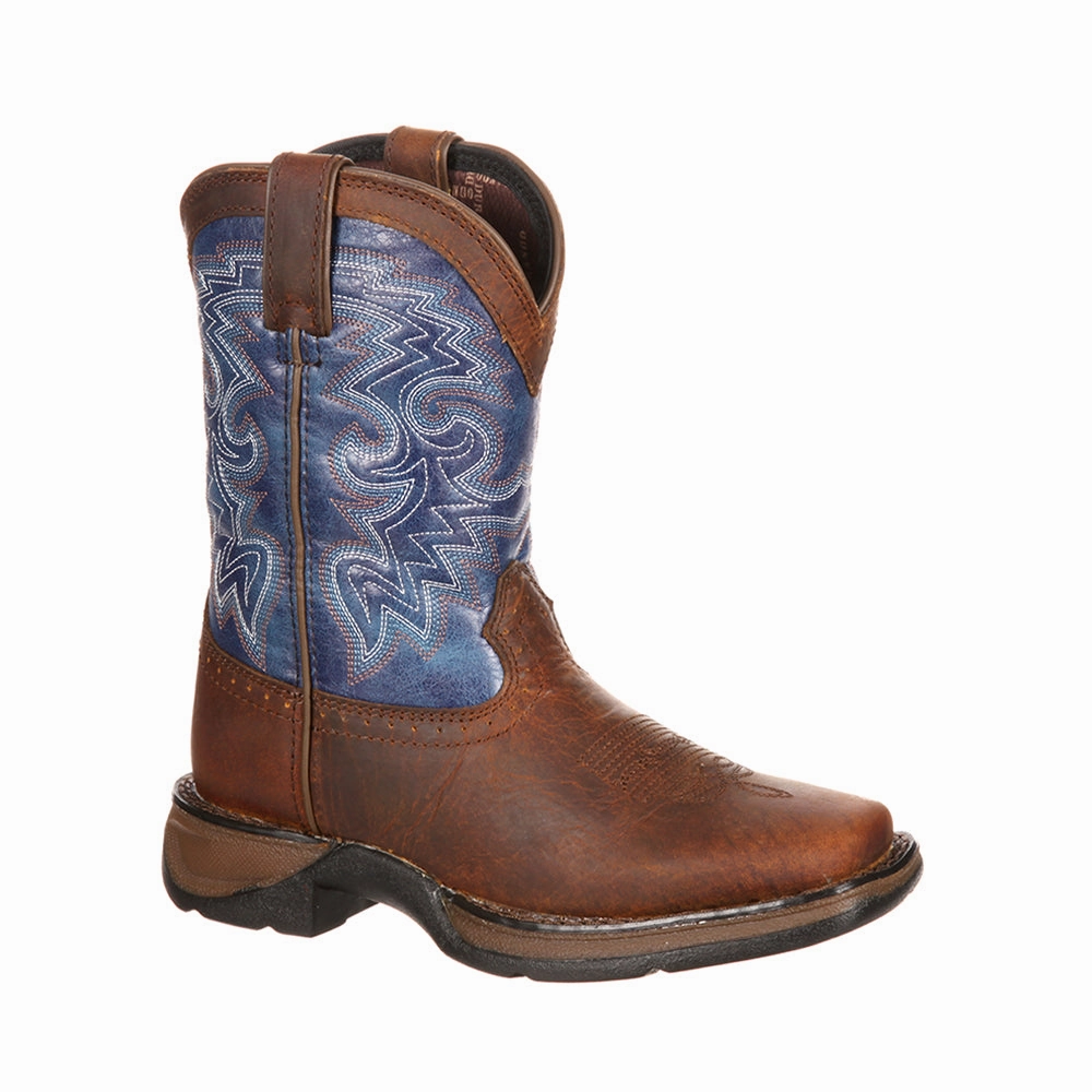 J&h Boots Western Cowboy Square Toe Boots (Toddler-Little Kid)