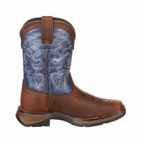 Ugg Boots Water Resistant Spray Western Cowboy Square Toe Boots (Toddler-Little Kid)