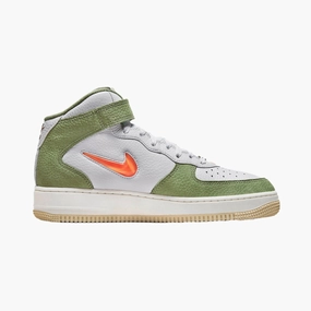Nike Thick Sole Shoes Men's Nike Air Force 1 Mid QS "Olive Green"