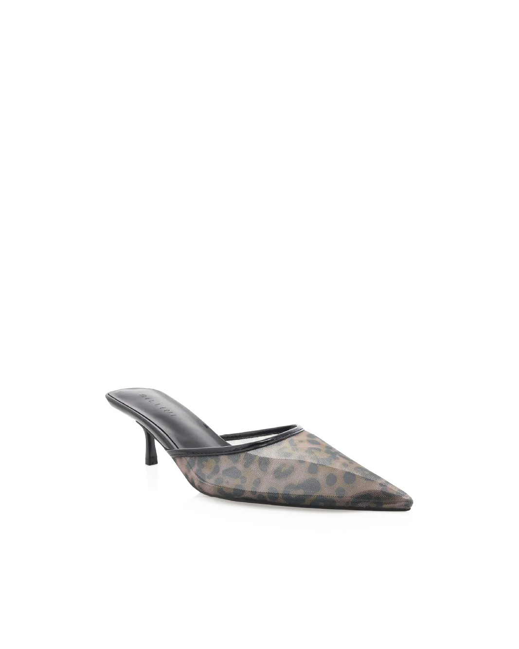 High Heel Peep Toe WINTON - LEOPARD MESH