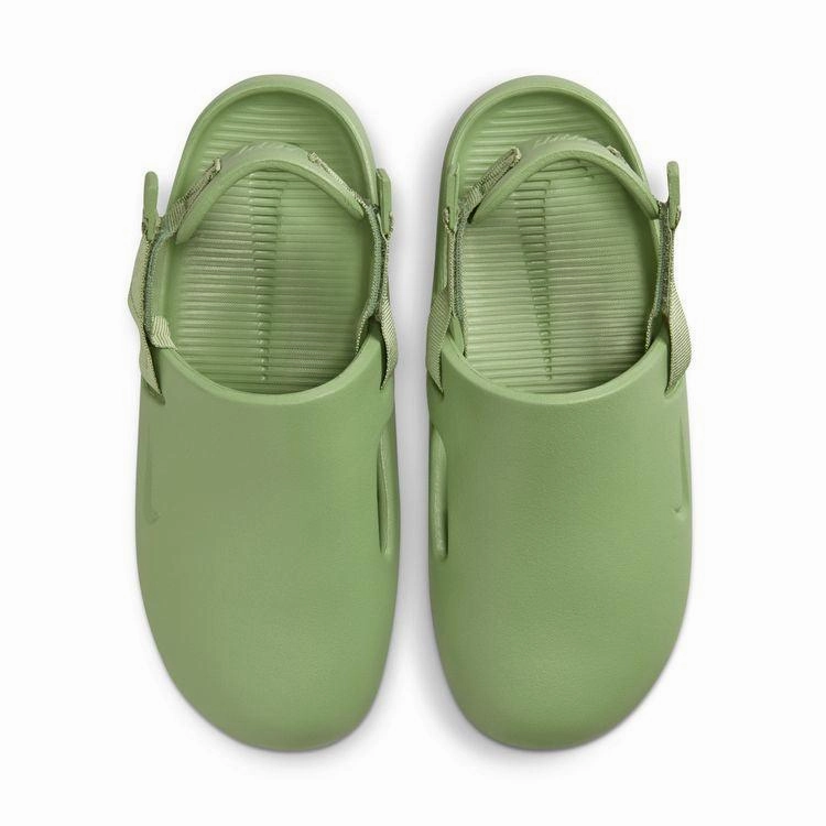 Wmn's Mule Nike Calm 'Oil Green' Nail Lacquer In Ballet Slippers