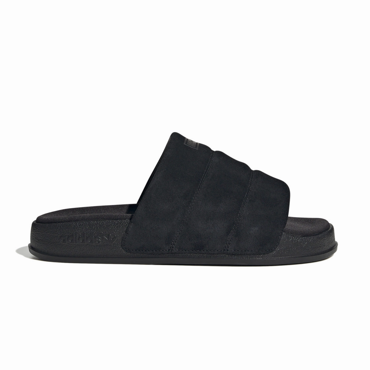 Wmns Adilette Essentials 'Core Black' Deck Slides